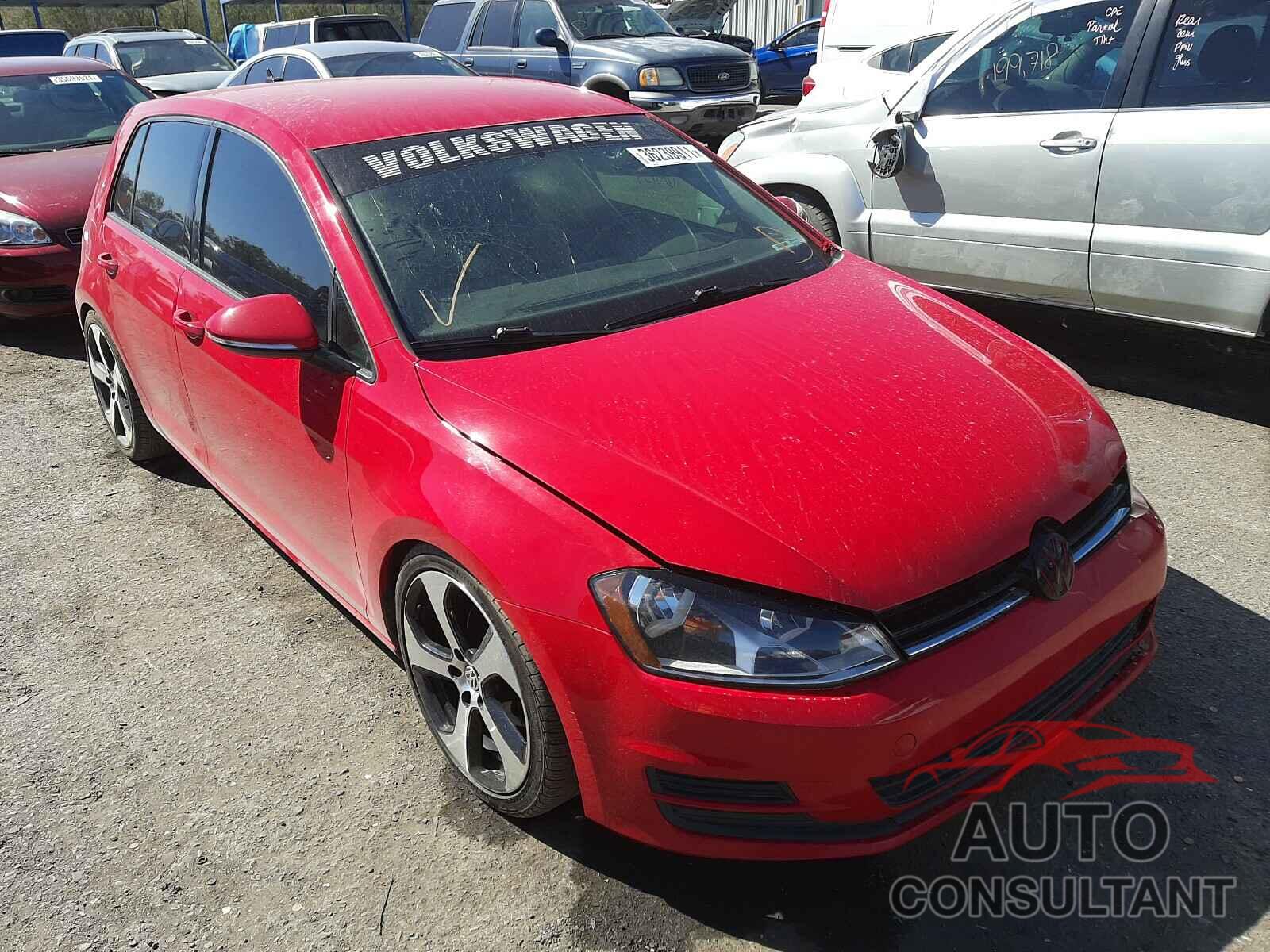 VOLKSWAGEN GOLF 2017 - 3VW117AU3HM030806