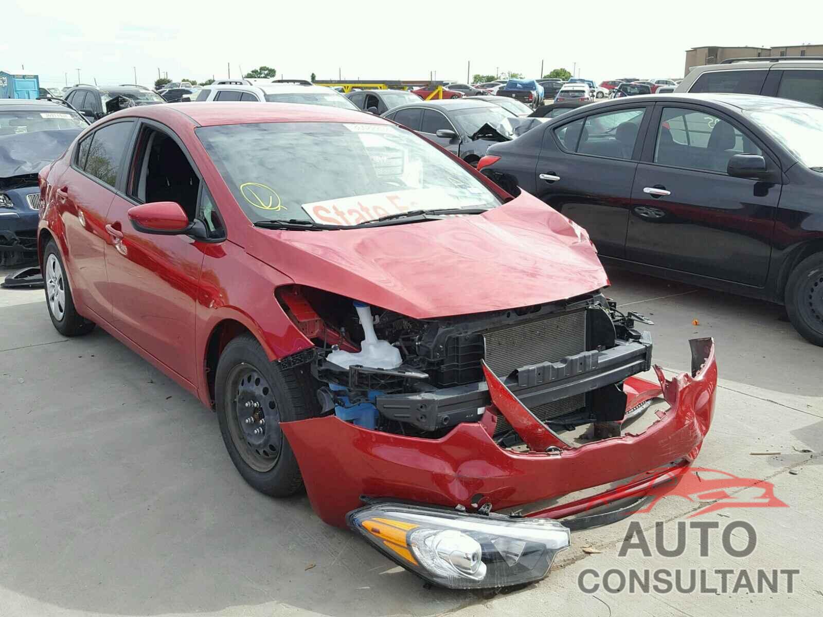 KIA FORTE 2016 - KNAFK4A66G5607545