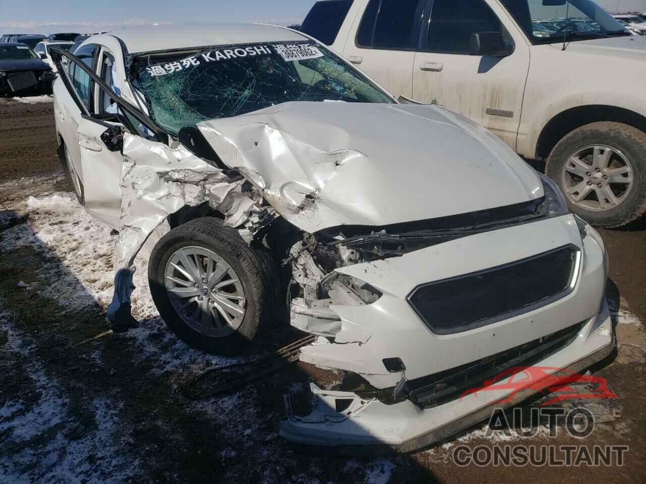 SUBARU IMPREZA 2018 - 4S3GKAD67J3615125