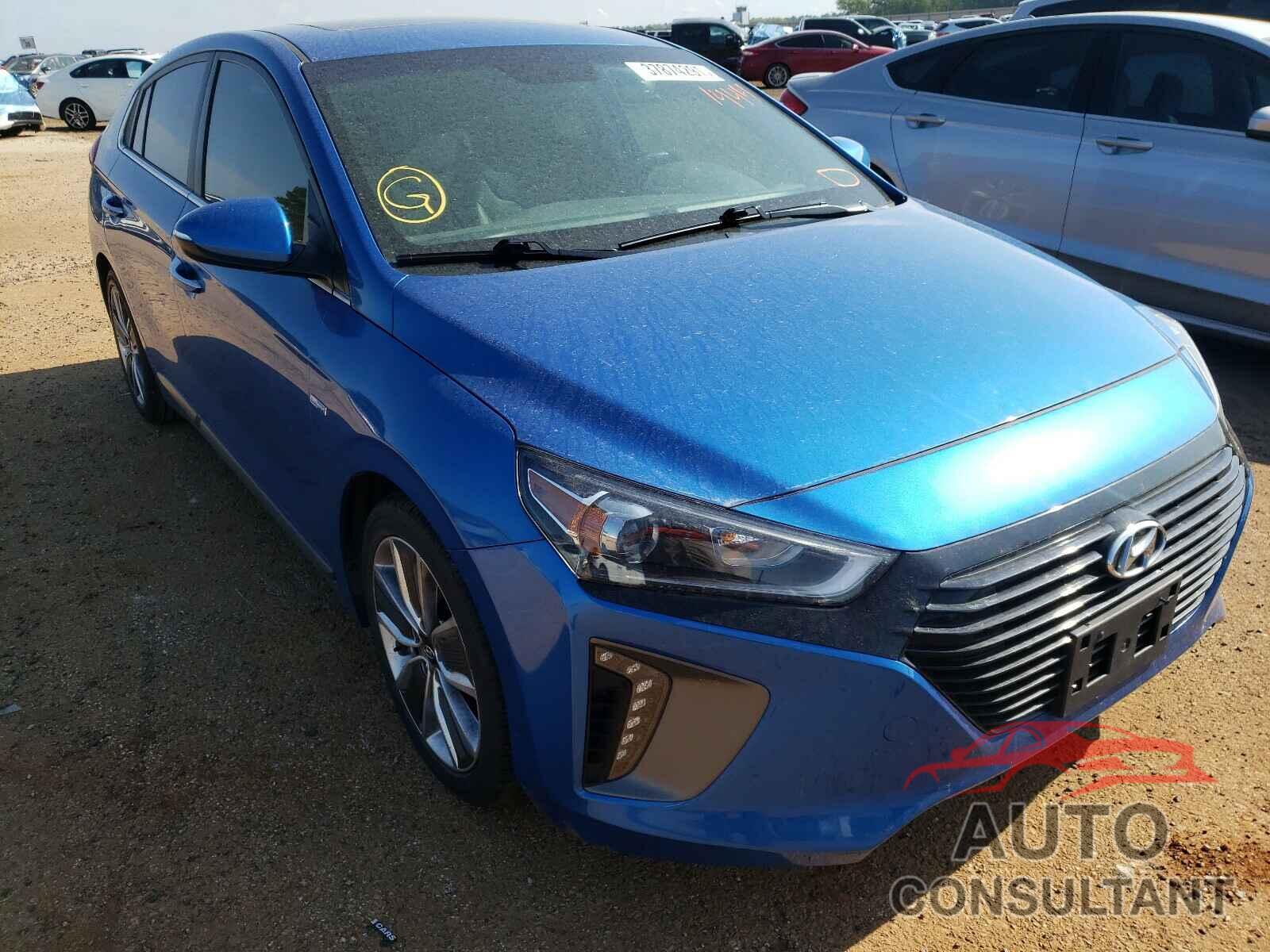 HYUNDAI IONIQ 2017 - KMHC85LC2HU051444