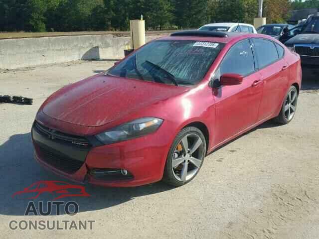 DODGE DART 2015 - 1C3CDFEB9FD112509