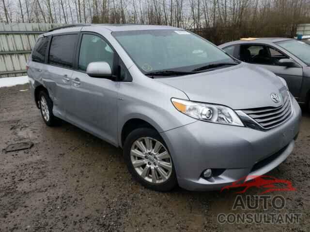 TOYOTA SIENNA 2016 - 5TDDK3DC7GS142080