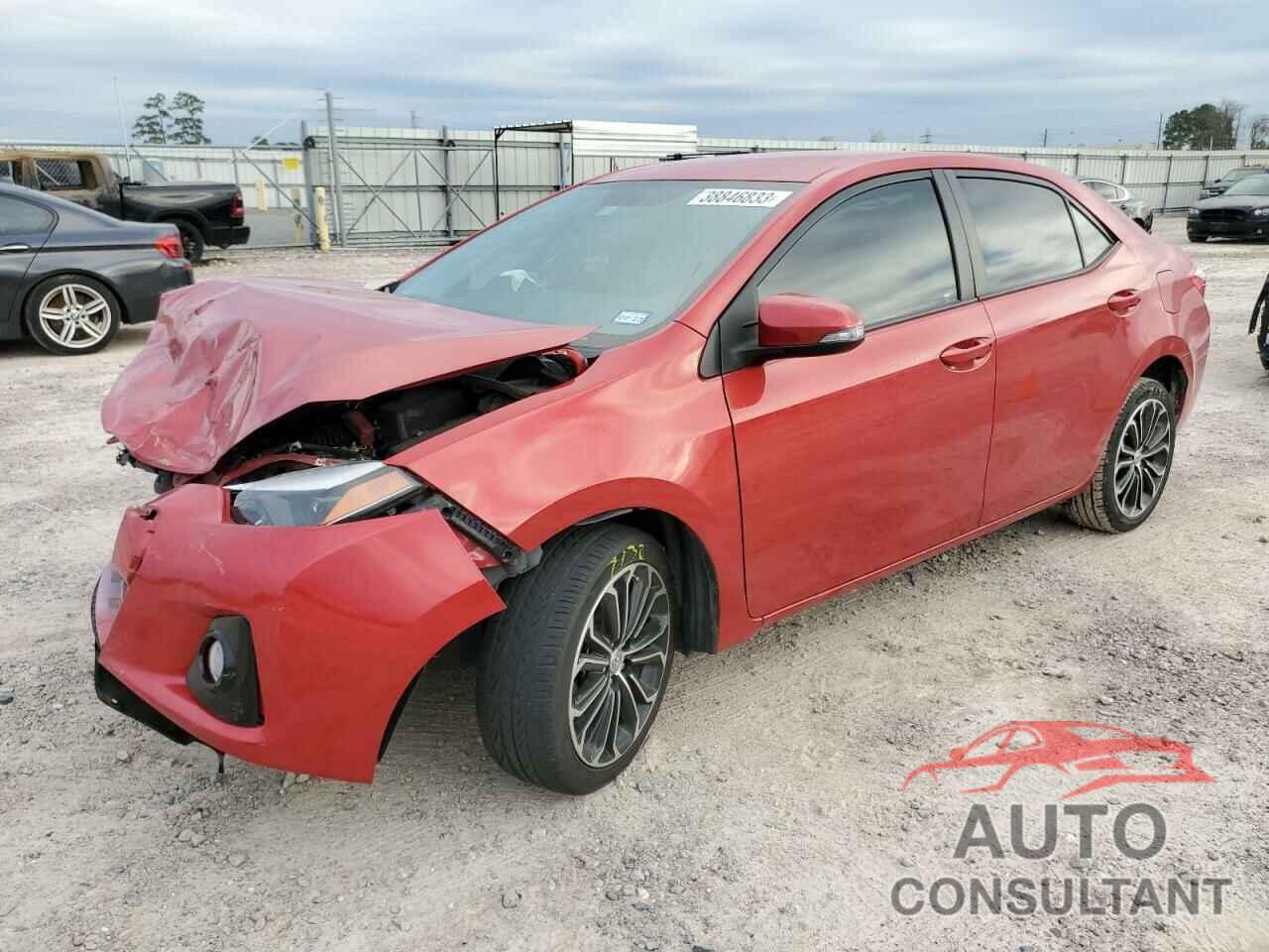TOYOTA COROLLA 2016 - 5YFBURHE8GP480869