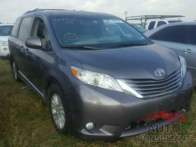 TOYOTA SIENNA 2015 - 5TDYK3DC9FS537944