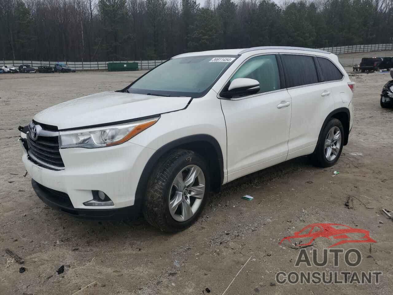 TOYOTA HIGHLANDER 2016 - 5TDDKRFHXGS245795