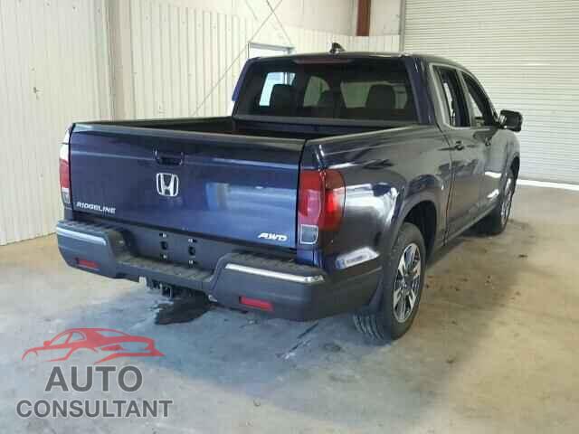 HONDA RIDGELINE 2017 - 5FPYK3F67HB026447