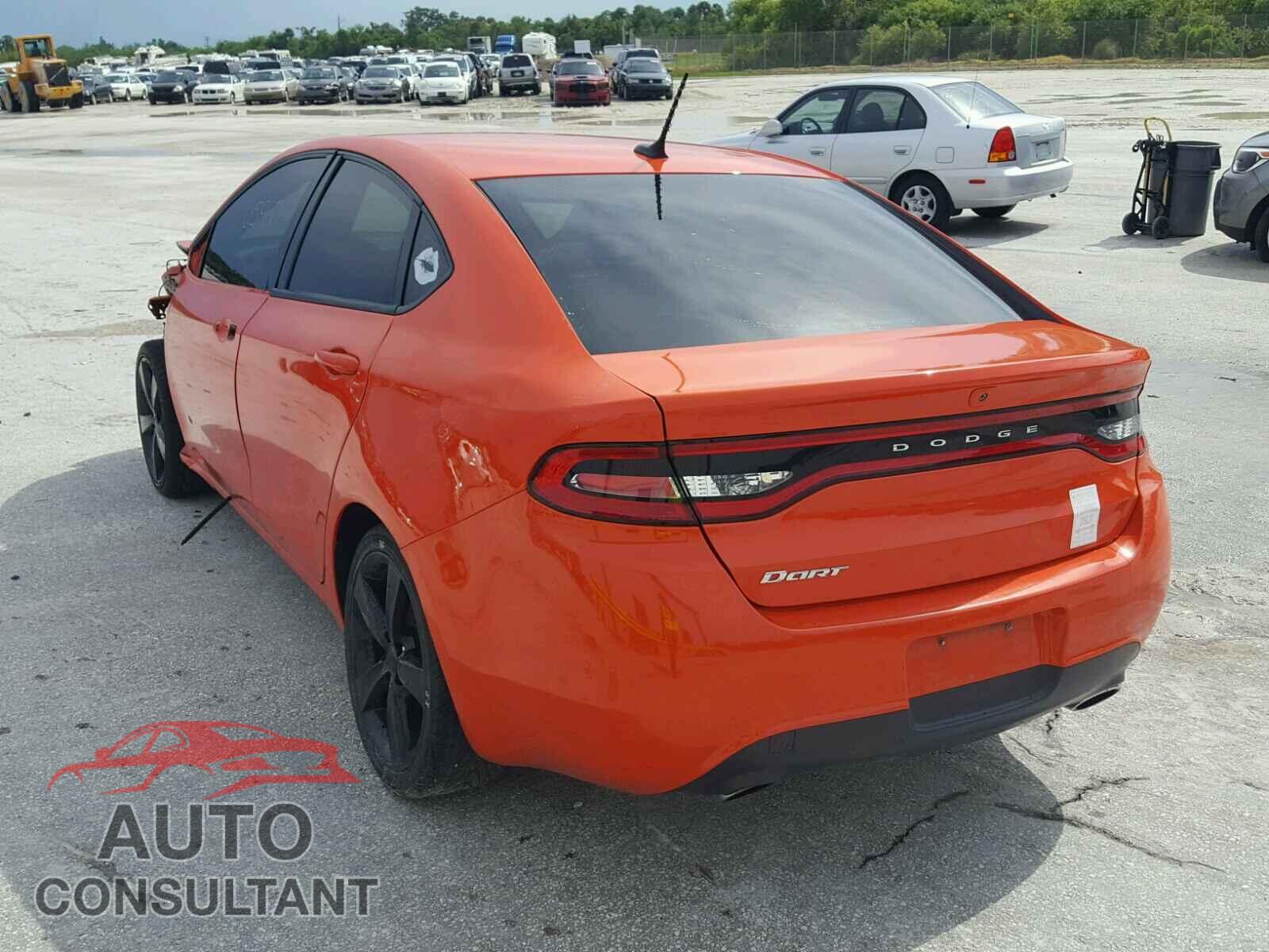 DODGE DART 2015 - 1C3CDFBB6FD228125