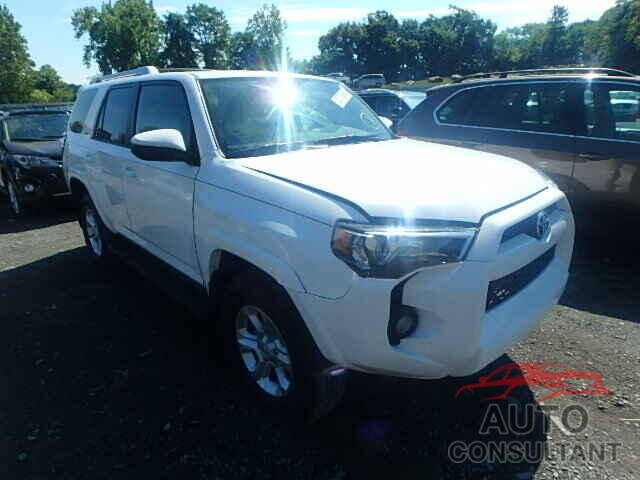 TOYOTA 4RUNNER 2015 - JTEBU5JR6F5209323