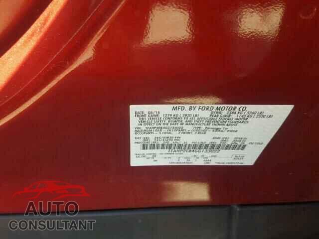FORD TAURUS 2016 - 1FAHP2E84GG133022