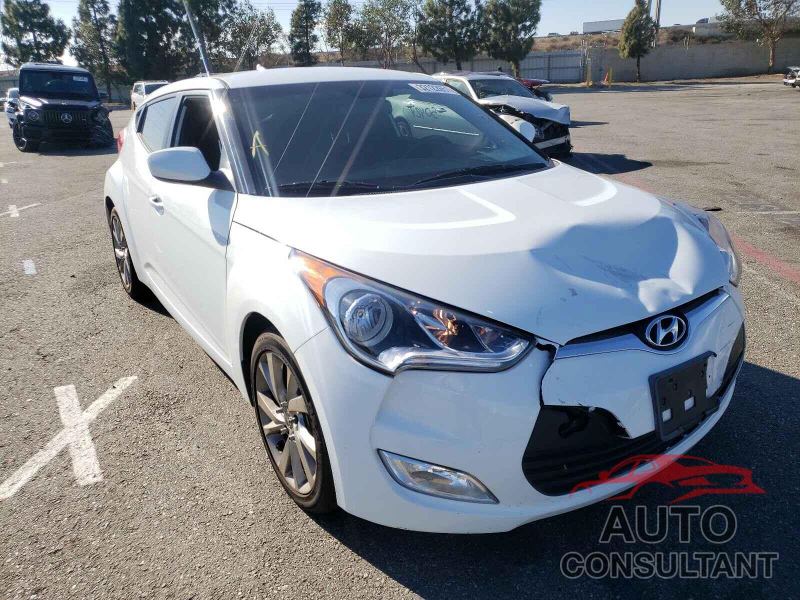 HYUNDAI VELOSTER 2017 - KMHTC6AD3HU319725