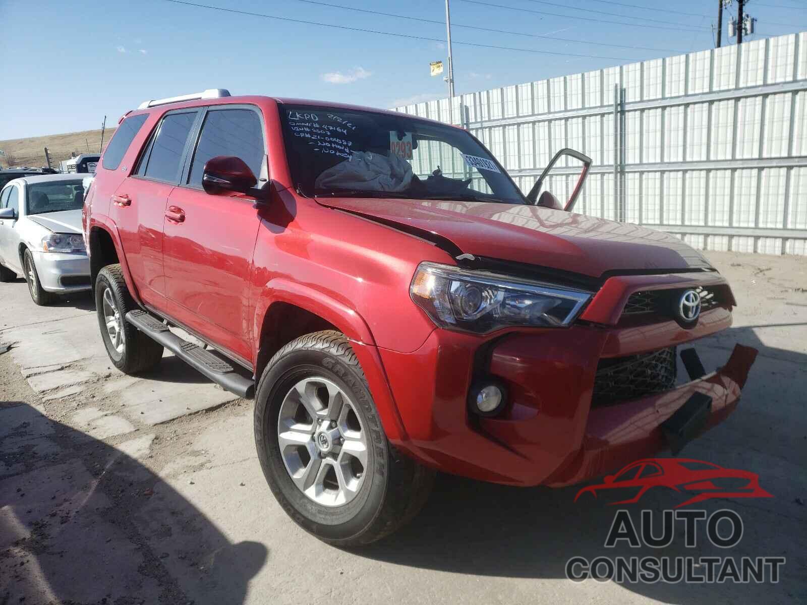 TOYOTA 4RUNNER 2016 - JTEBU5JR4G5365507