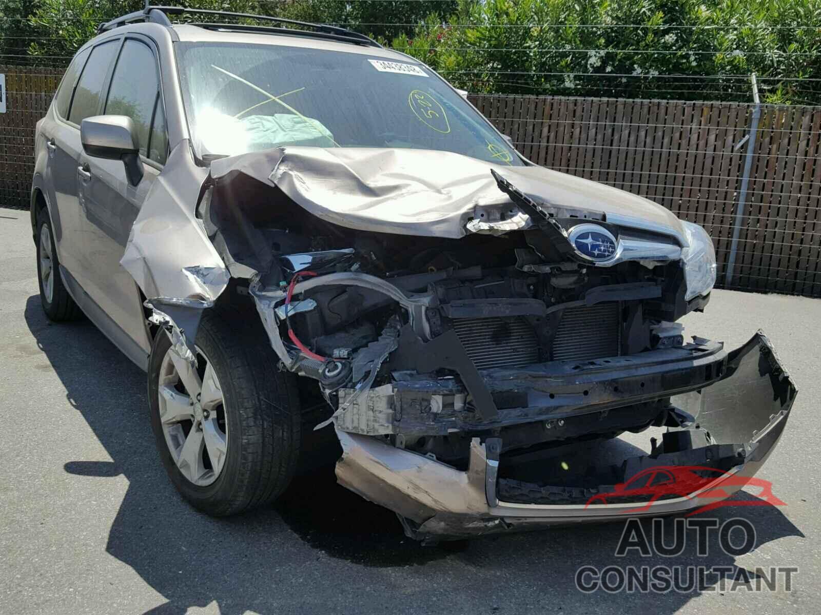 SUBARU FORESTER 2015 - JF2SJADC4FH804829