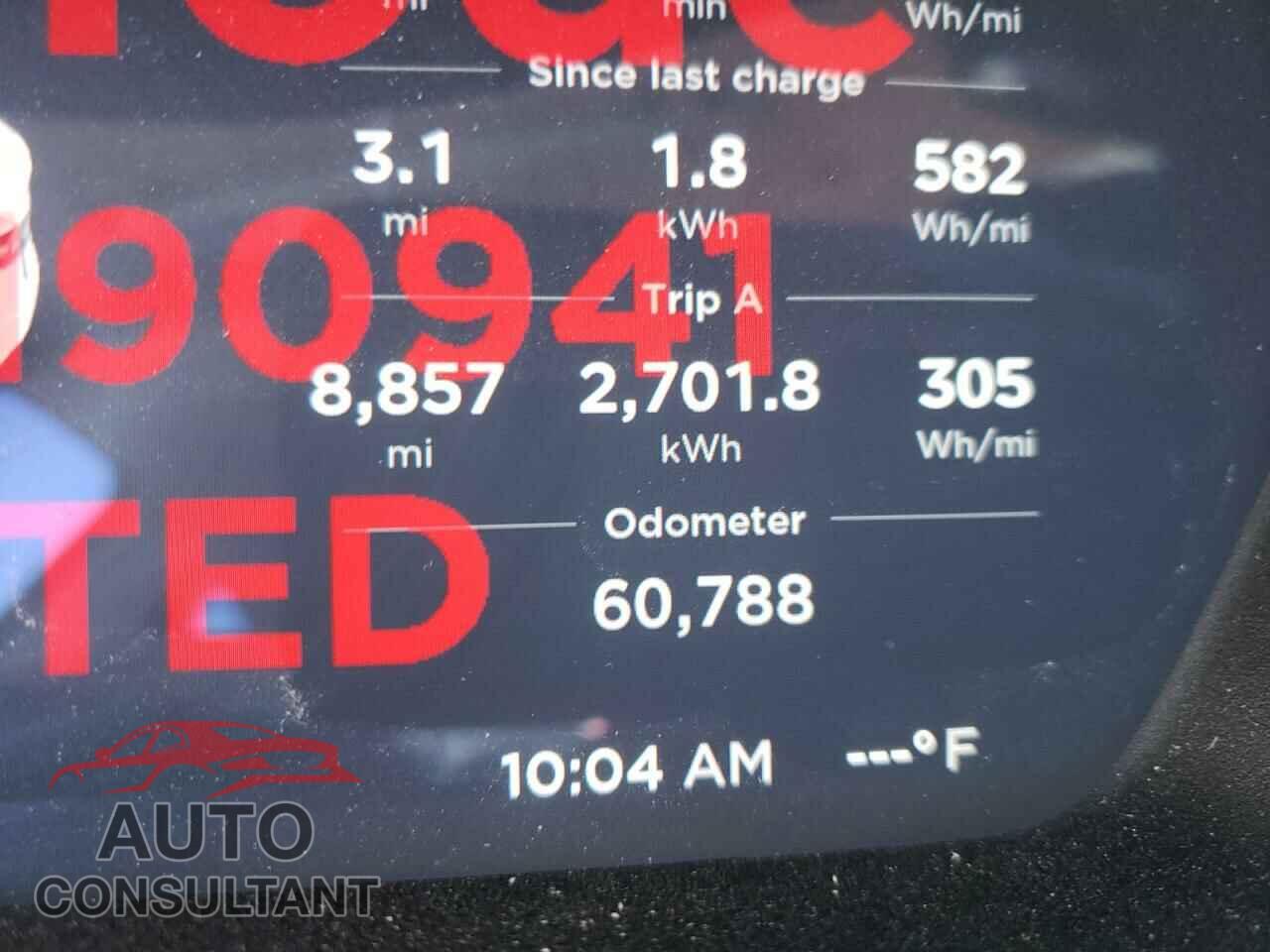 TESLA MODEL S 2017 - 5YJSA1E26HF190941