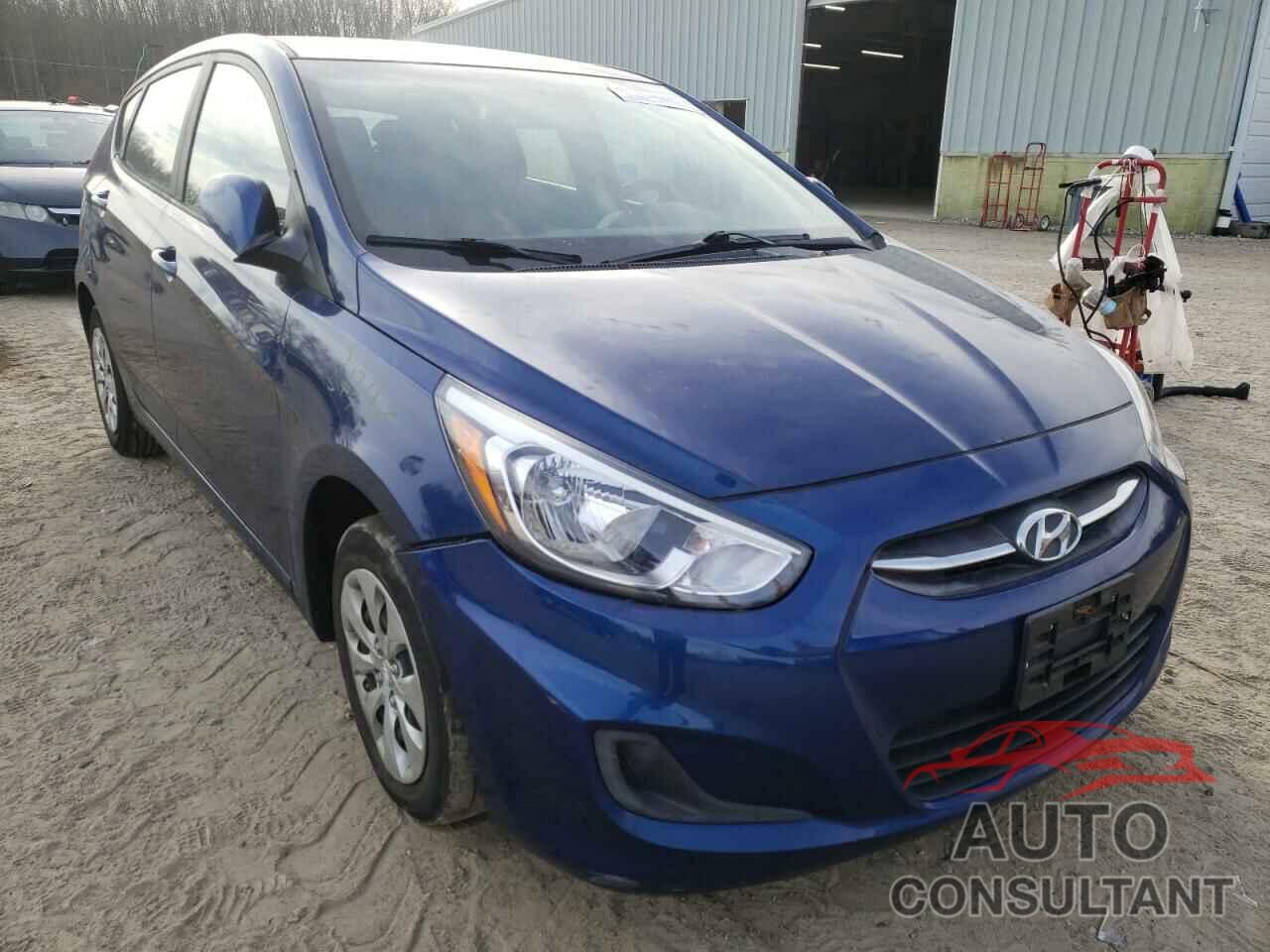 HYUNDAI ACCENT 2017 - KMHCT5AE4HU319624