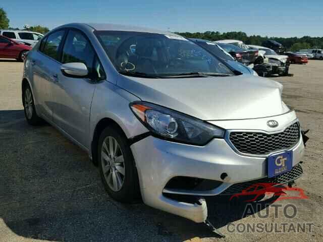 KIA FORTE 2015 - KNAFX4A89F5265624