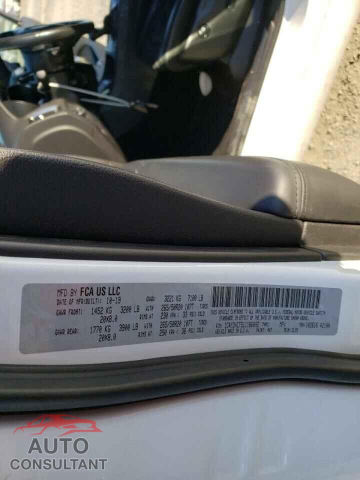 DODGE DURANGO 2020 - 1C4SDHCT5LC186882