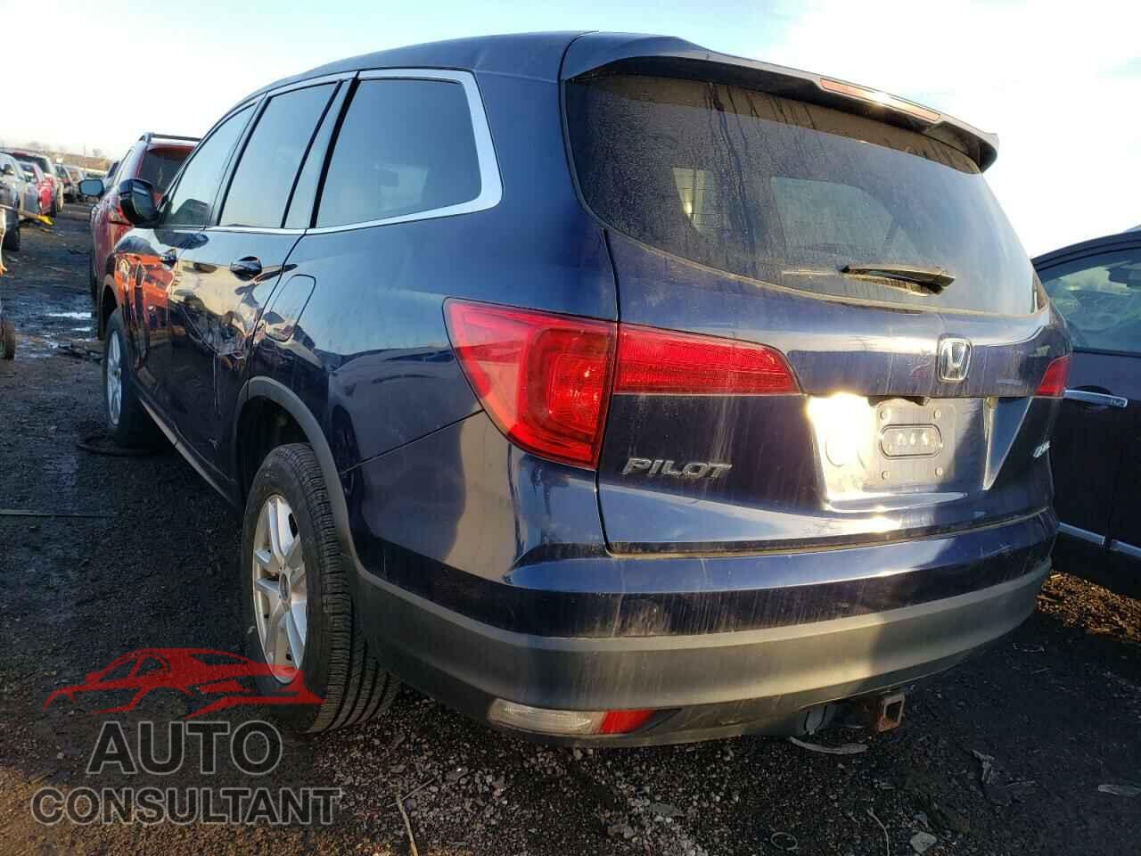 HONDA PILOT 2016 - 5FNYF6H58GB045123