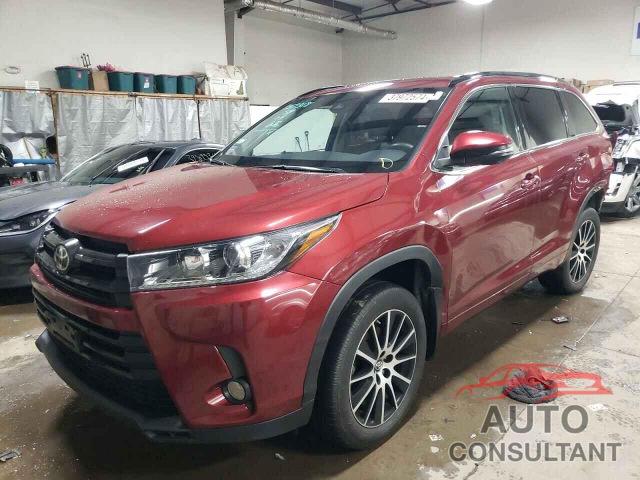 TOYOTA HIGHLANDER 2017 - 5TDJZRFH2HS465951