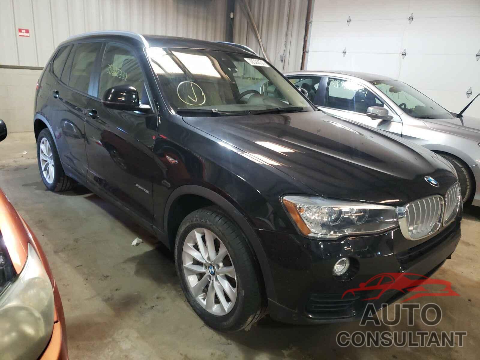 BMW X3 2017 - 5UXWX9C34H0T21646