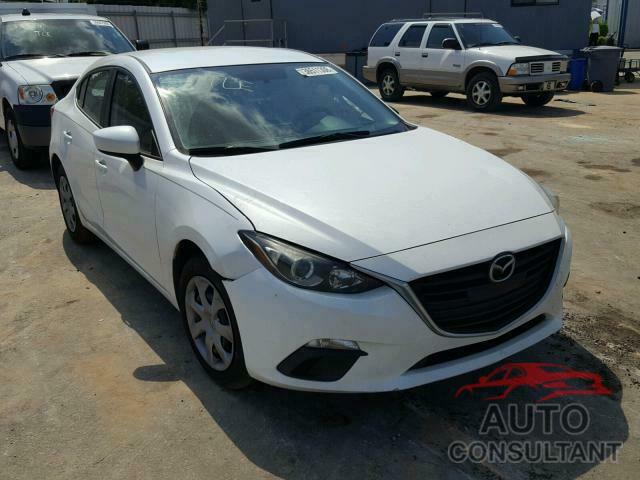 MAZDA 3 2015 - JM1BM1U74F1225048