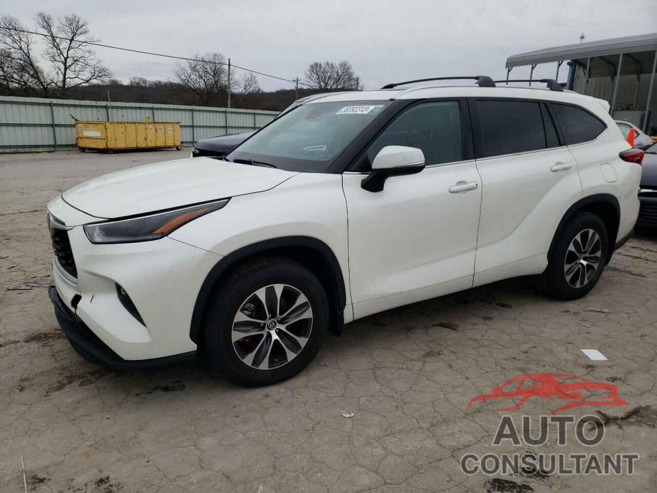 TOYOTA HIGHLANDER 2021 - 5TDGZRBH7MS075292