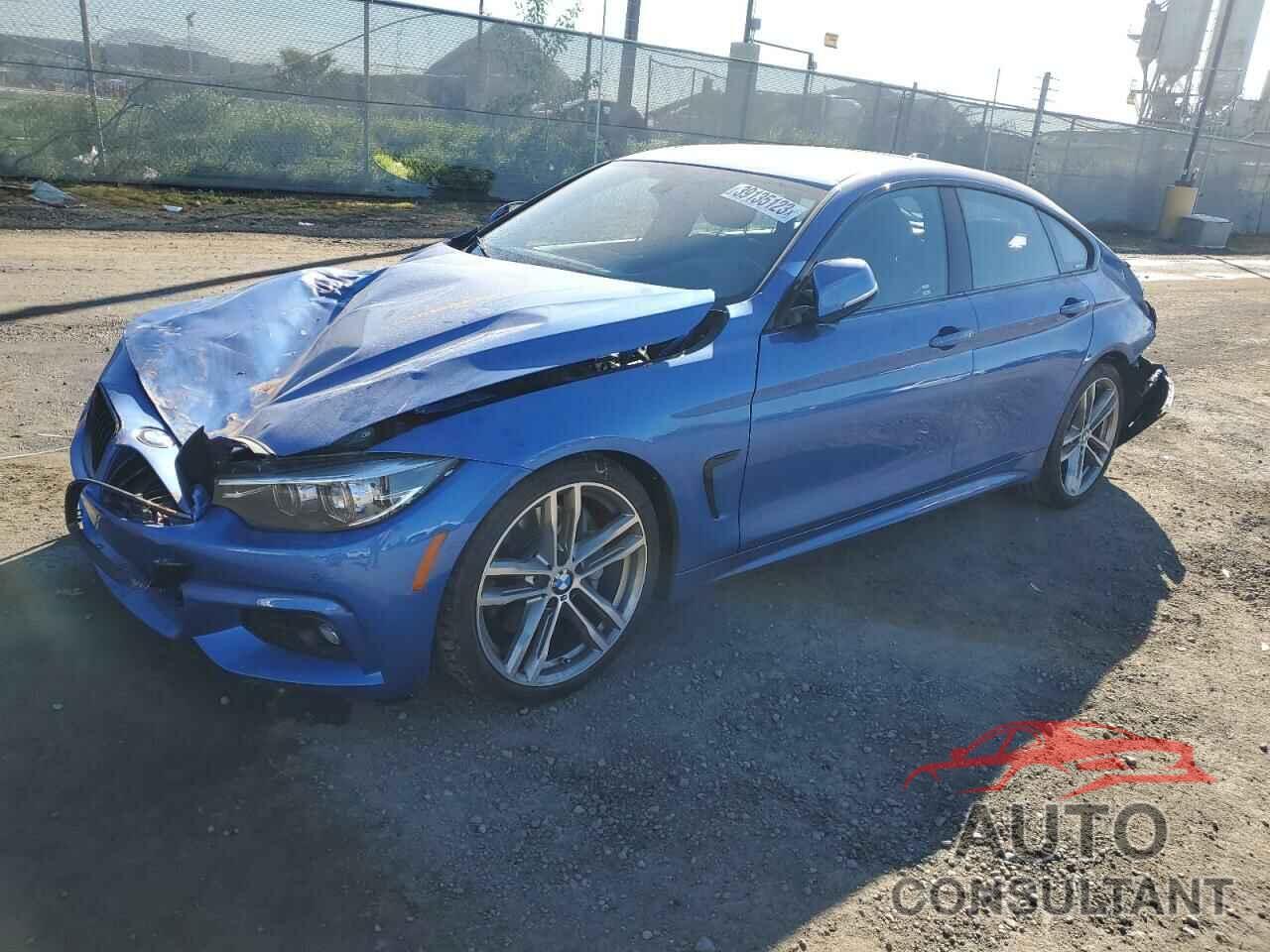 BMW 4 SERIES 2019 - WBA4J1C50KBM17814