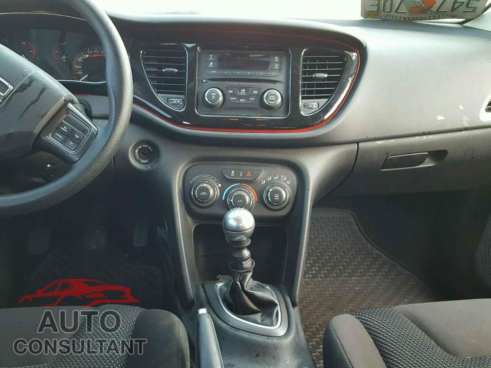DODGE DART 2015 - 1C3CDFAAXFD363603