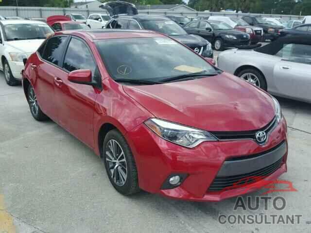 TOYOTA COROLLA 2016 - 2T1BURHEXGC589494