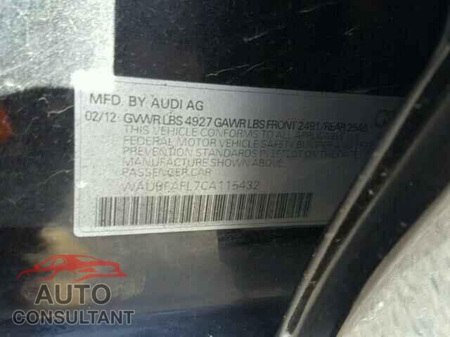 AUDI A4 2012 - WAUBFAFL7CA115432