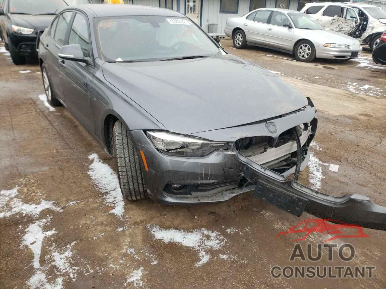 BMW 3 SERIES 2016 - WBA8A3C56GK551389