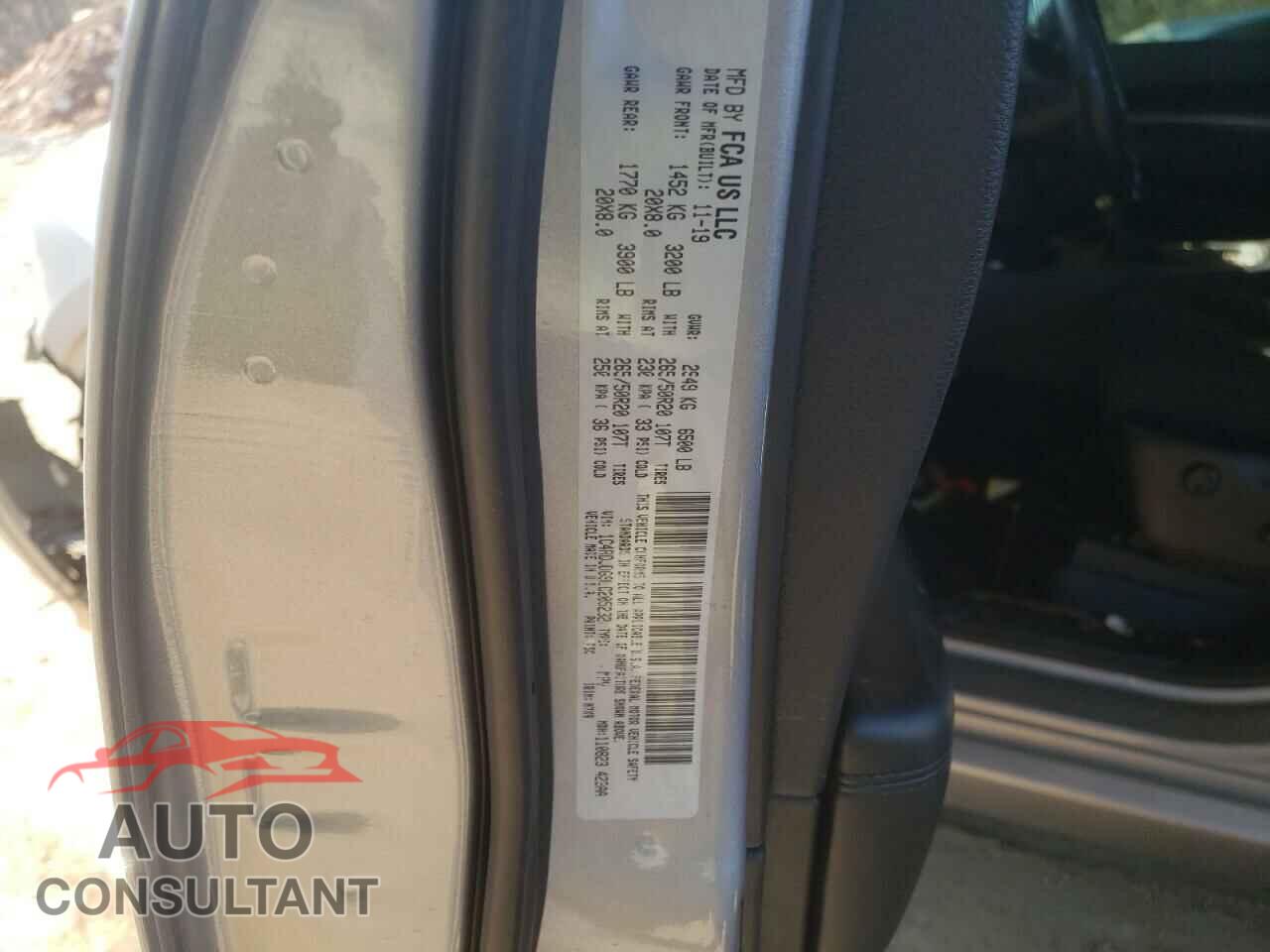 DODGE DURANGO 2020 - 1C4RDJDG9LC205232