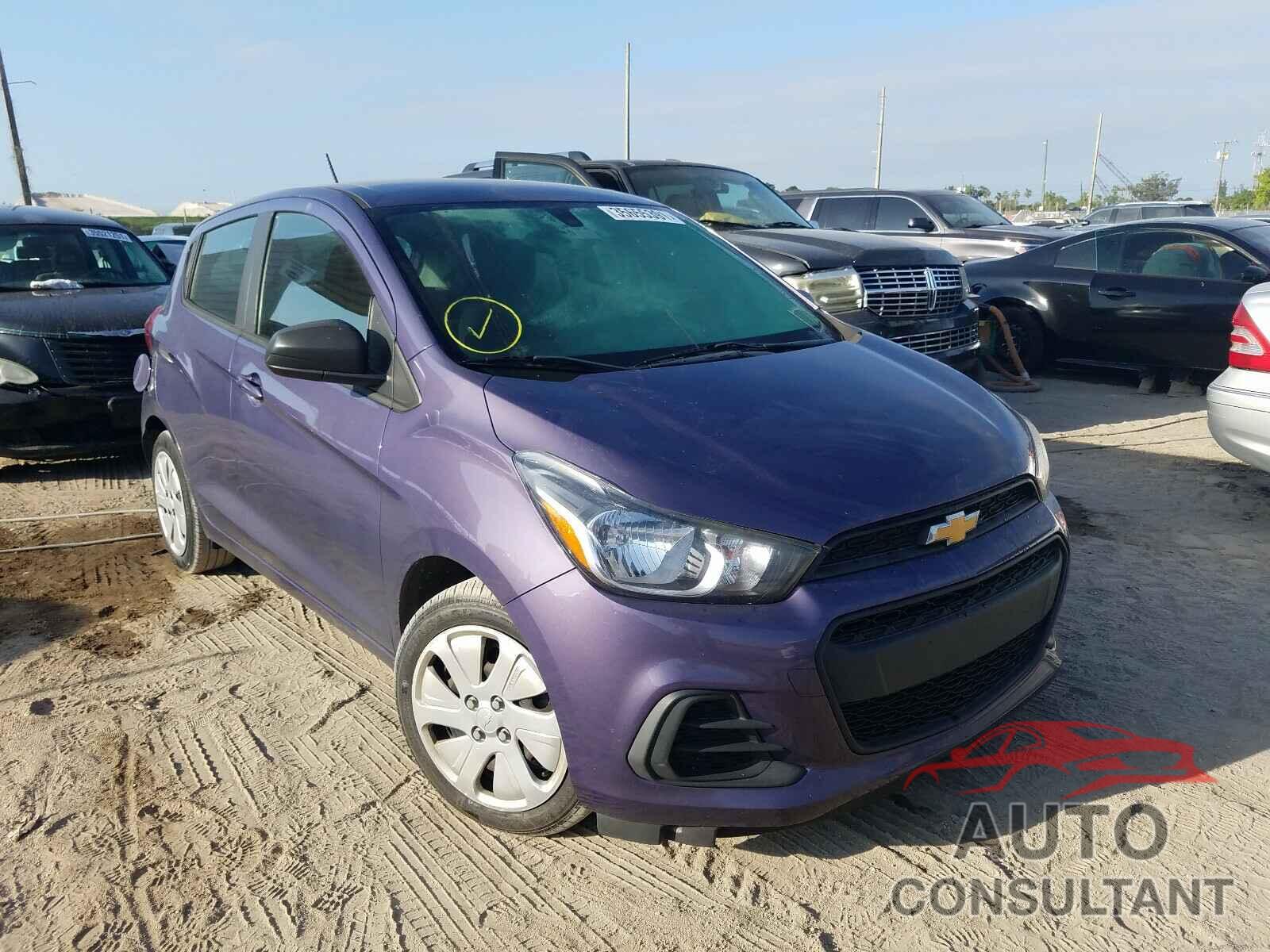 CHEVROLET SPARK 2016 - KL8CB6SAXGC575174