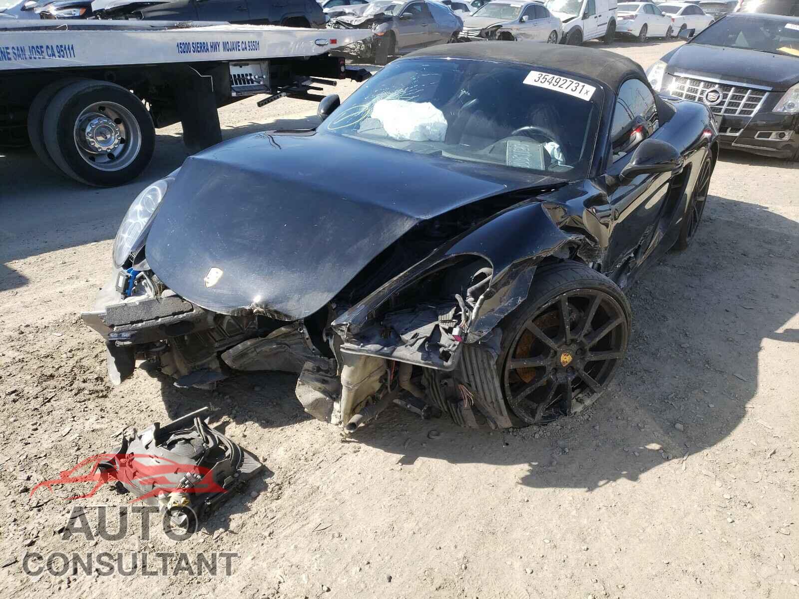 PORSCHE BOXSTER 2016 - WP0CA2A81GS120804