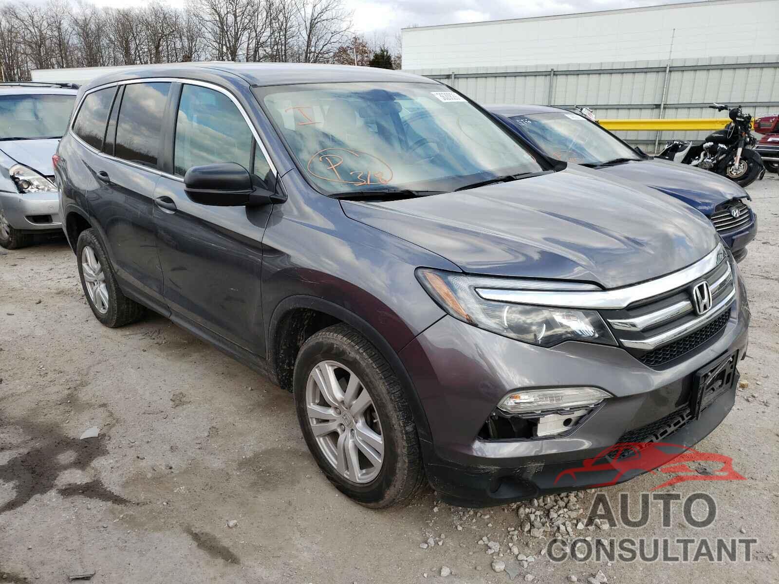 HONDA PILOT 2016 - 5FNYF6H18GB041196