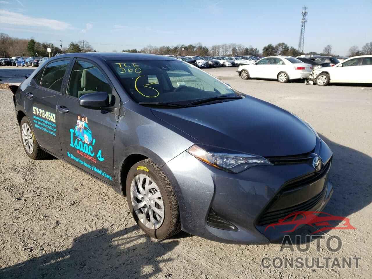 TOYOTA COROLLA 2019 - 2T1BURHE2KC185646