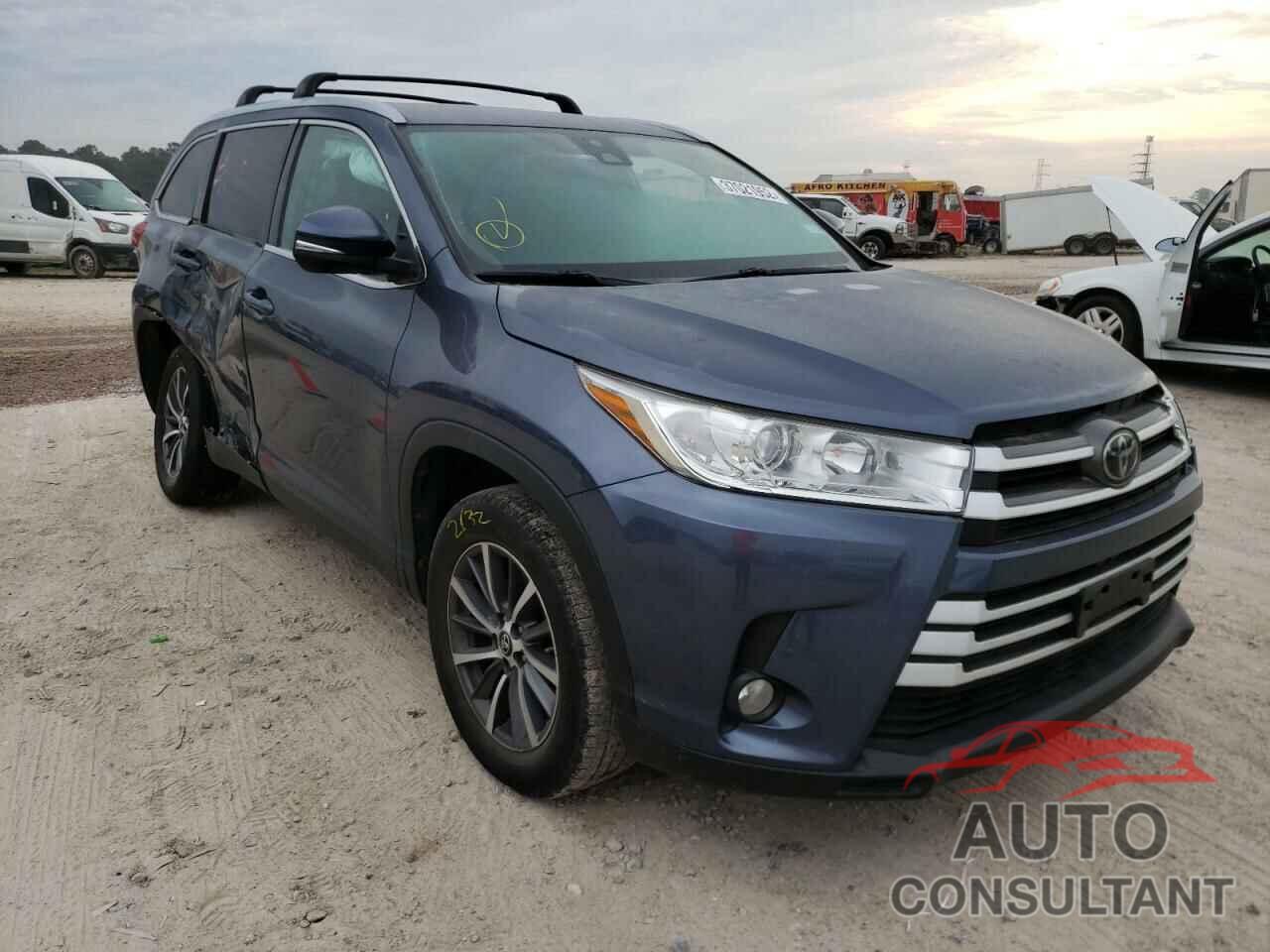 TOYOTA HIGHLANDER 2019 - 5TDKZRFH6KS319368