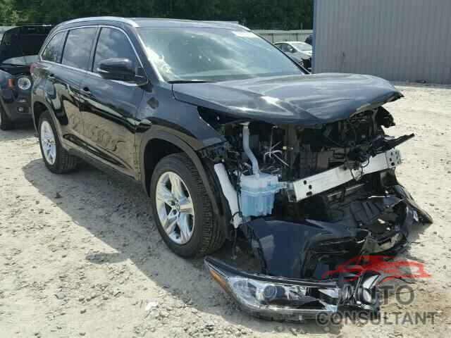 TOYOTA HIGHLANDER 2017 - 5TDYZRFH4HS216212