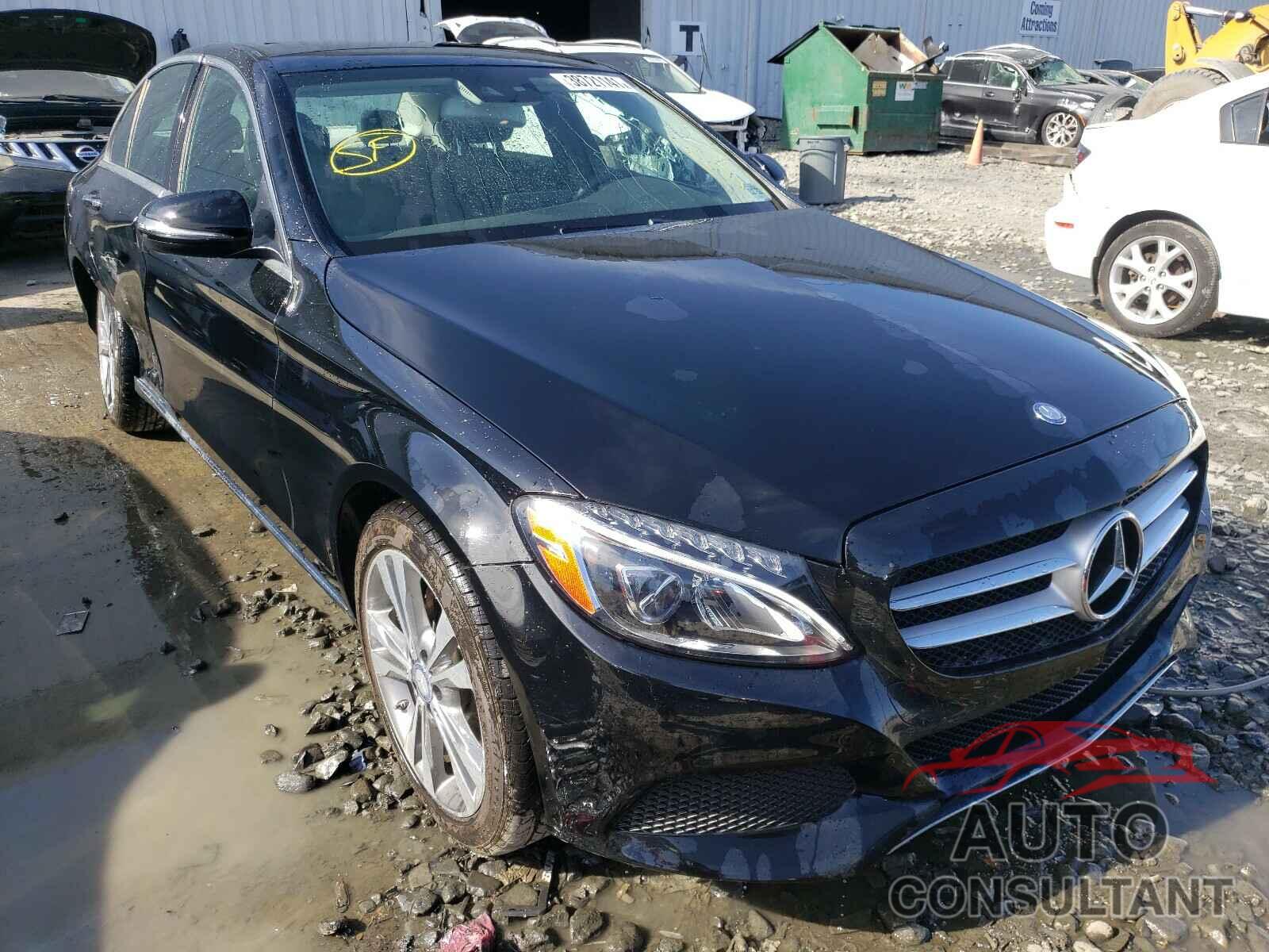 MERCEDES-BENZ C CLASS 2017 - 55SWF4KB6HU202108