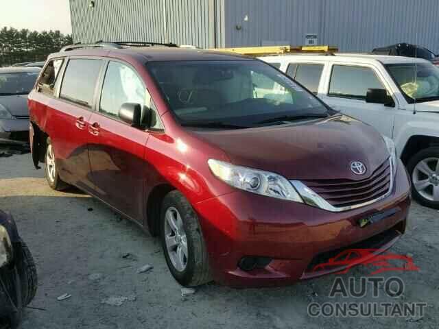 TOYOTA SIENNA 2015 - 5TDKK3DC1FS584536