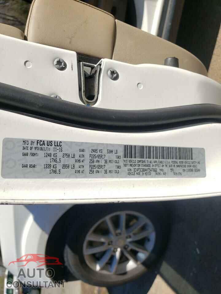 DODGE JOURNEY 2017 - 3C4PDCBB4HT547662