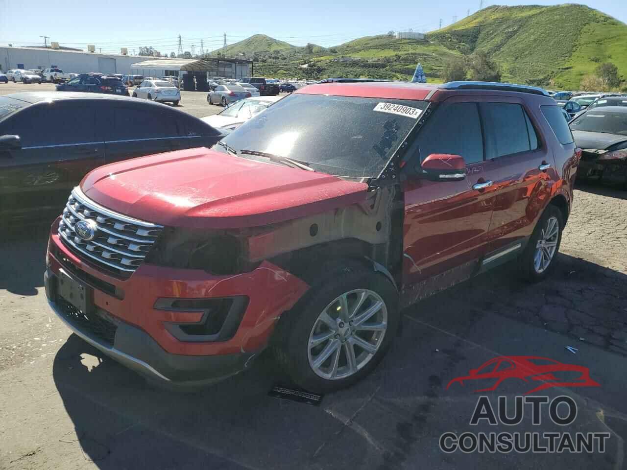 FORD EXPLORER 2016 - 1FM5K7F81GGA07705