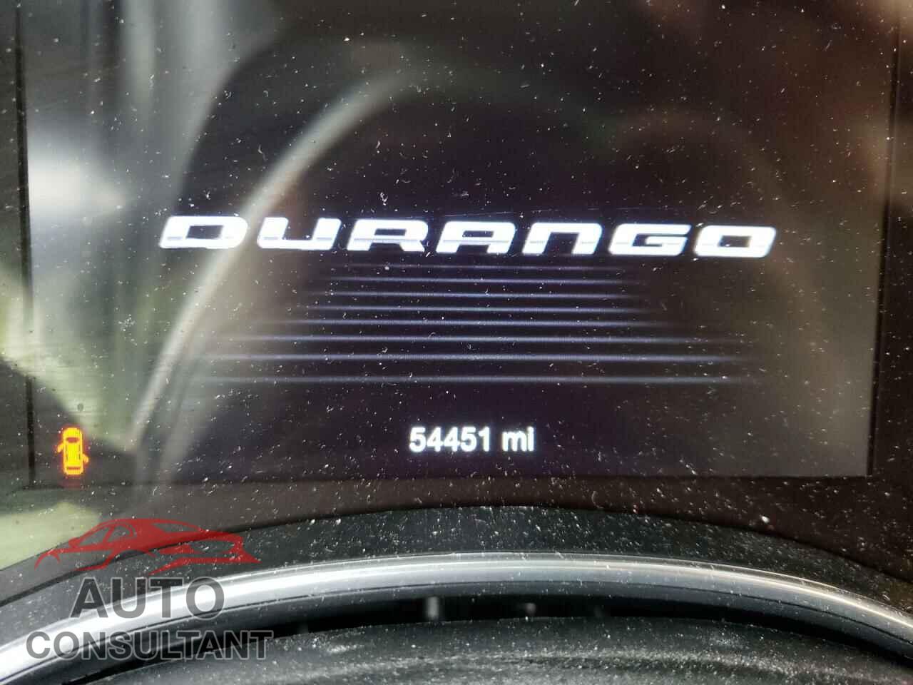DODGE DURANGO 2019 - 1C4RDJAG3KC723274