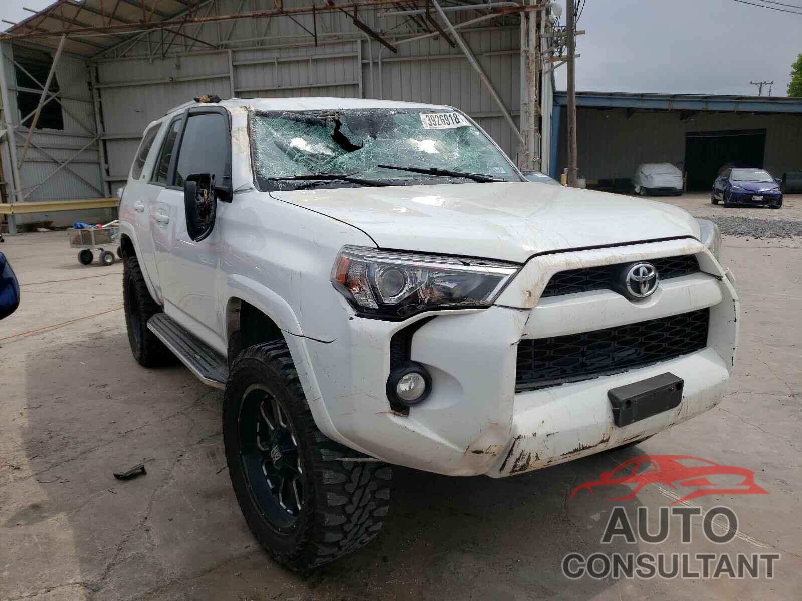 TOYOTA 4RUNNER 2017 - JTEZU5JR2H5149087