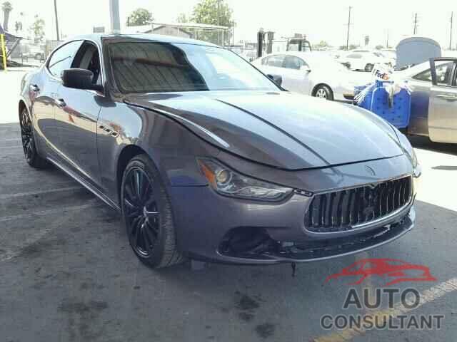 MASERATI ALL MODELS 2015 - ZAM57RTA7F1150955