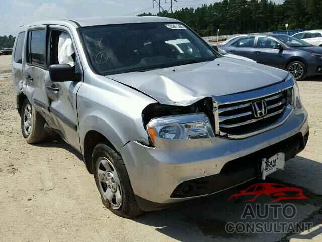 HONDA PILOT 2015 - 5FNYF3H26FB015105