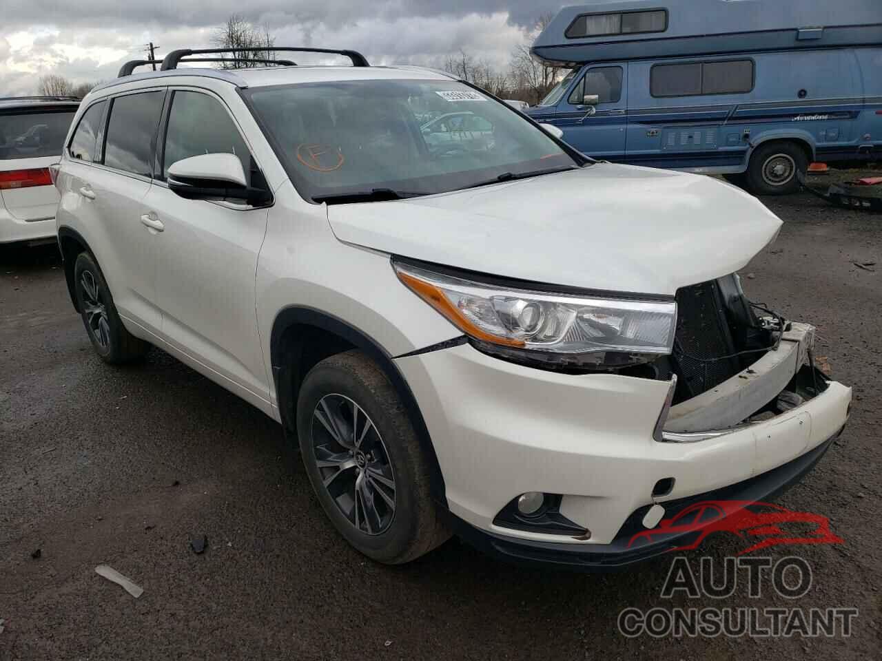 TOYOTA HIGHLANDER 2016 - 4T3D6RFV7LU003324