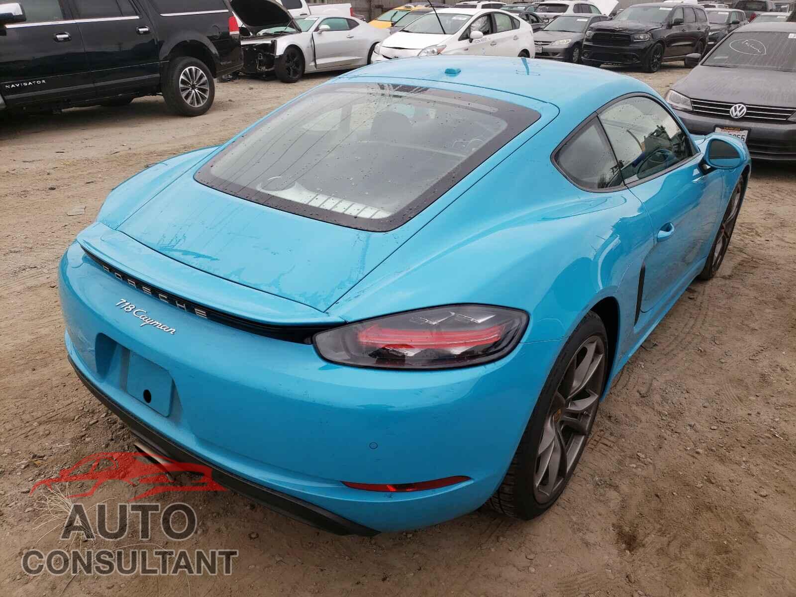 PORSCHE CAYMAN 2017 - WP0AA2A88HS270188