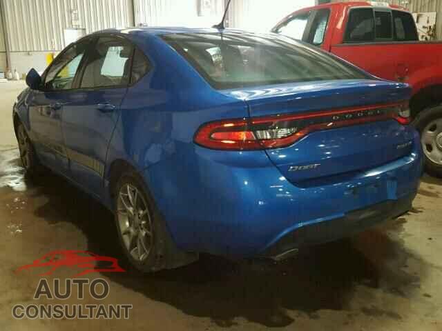 DODGE DART 2015 - 1C3CDFBB6FD174020