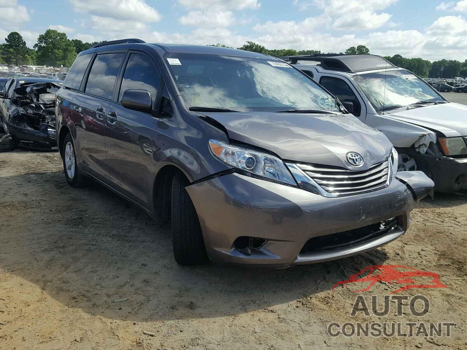 TOYOTA SIENNA 2017 - 5TDKZ3DC8HS863495