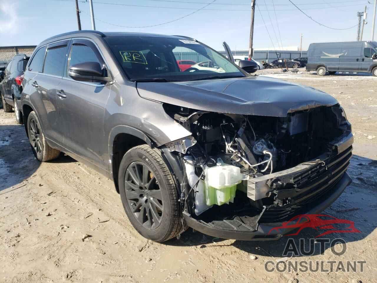 TOYOTA HIGHLANDER 2018 - 5TDJZRFH4JS550103